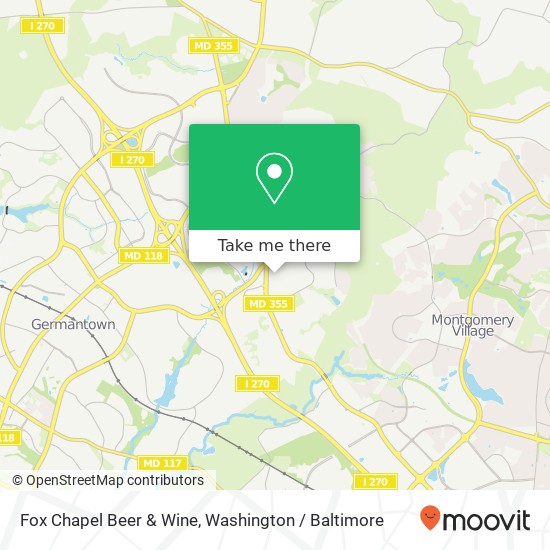 Mapa de Fox Chapel Beer & Wine