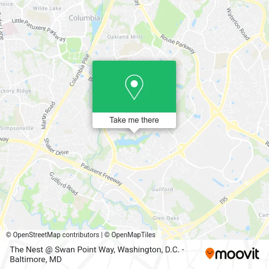 Mapa de The Nest @ Swan Point Way