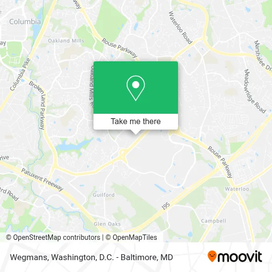 Wegmans map