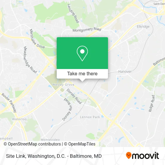 Mapa de Site Link