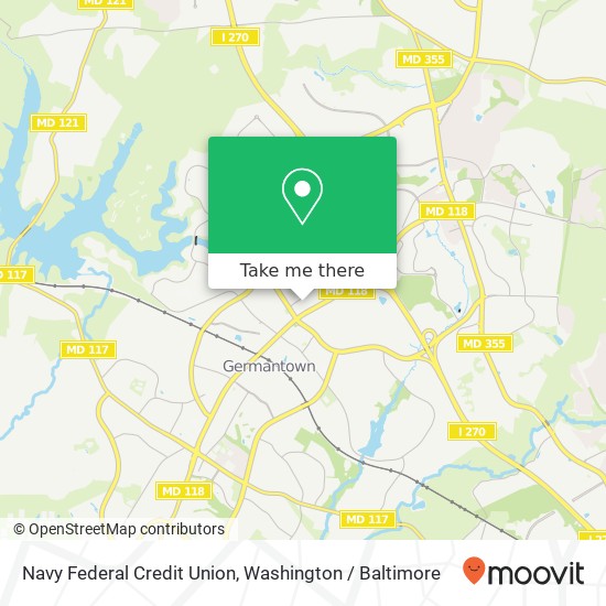 Mapa de Navy Federal Credit Union