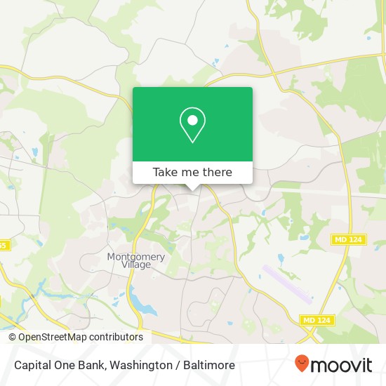 Capital One Bank map