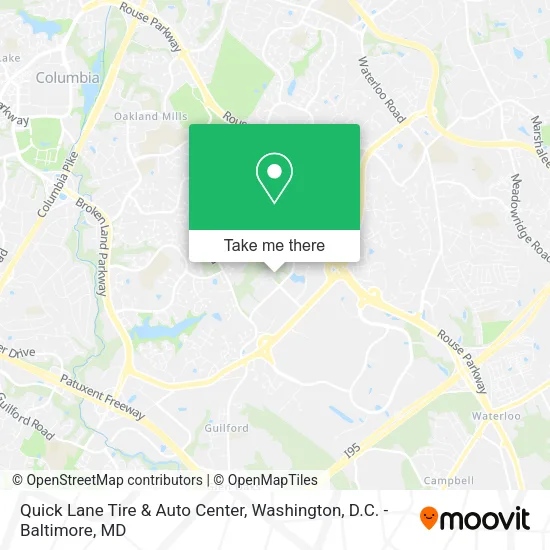 Mapa de Quick Lane Tire & Auto Center
