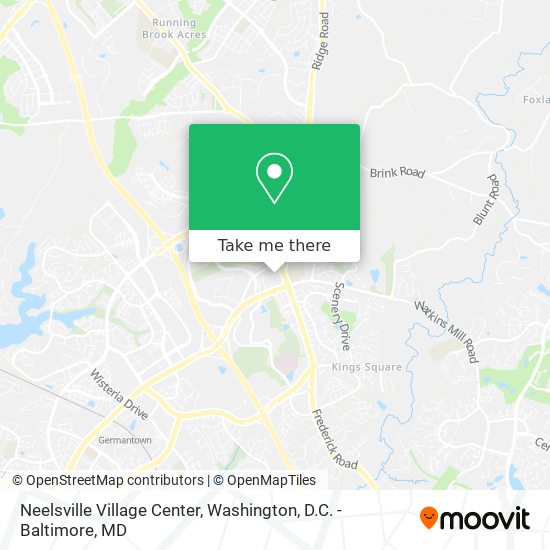Mapa de Neelsville Village Center
