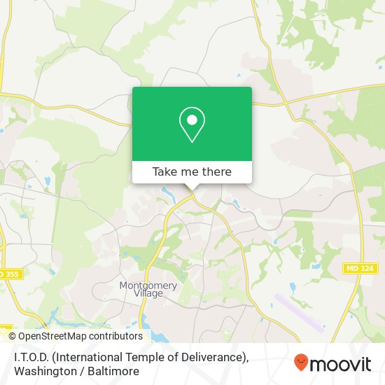 I.T.O.D. (International Temple of Deliverance) map