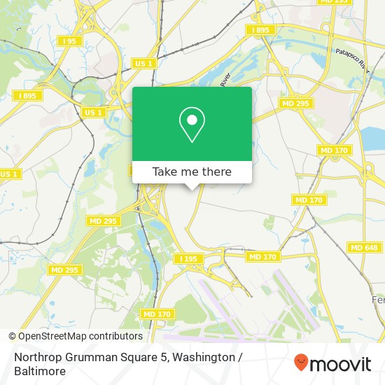 Mapa de Northrop Grumman Square 5