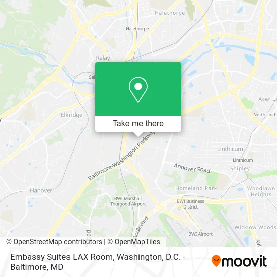 Embassy Suites LAX Room map