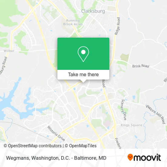 Mapa de Wegmans