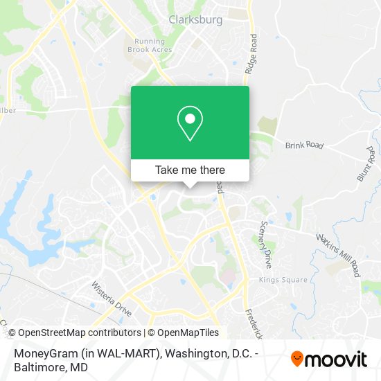 Mapa de MoneyGram (in WAL-MART)