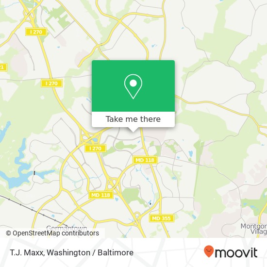 T.J. Maxx map