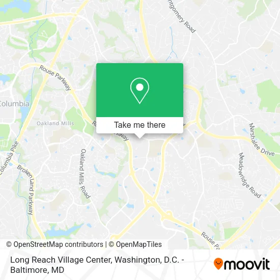 Mapa de Long Reach Village Center