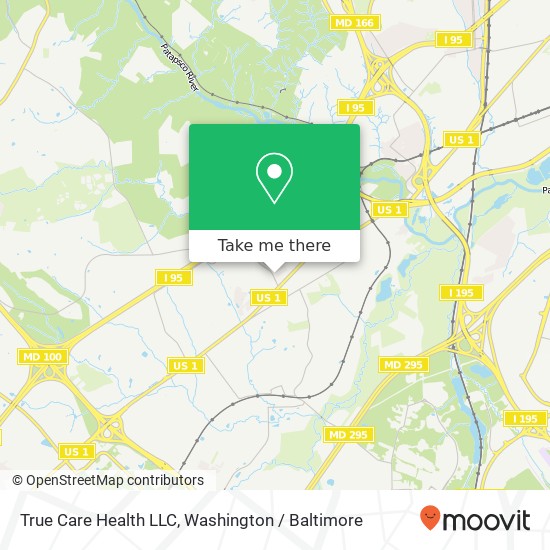 Mapa de True Care Health LLC