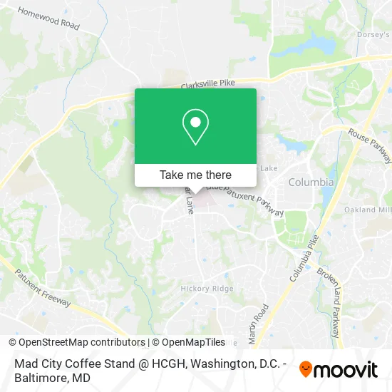 Mad City Coffee Stand @ HCGH map