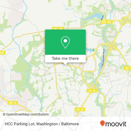 Mapa de HCC Parking Lot