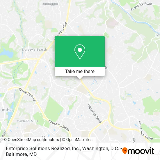 Mapa de Enterprise Solutions Realized, Inc.