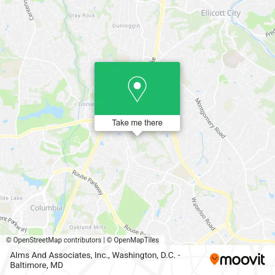 Alms And Associates, Inc. map