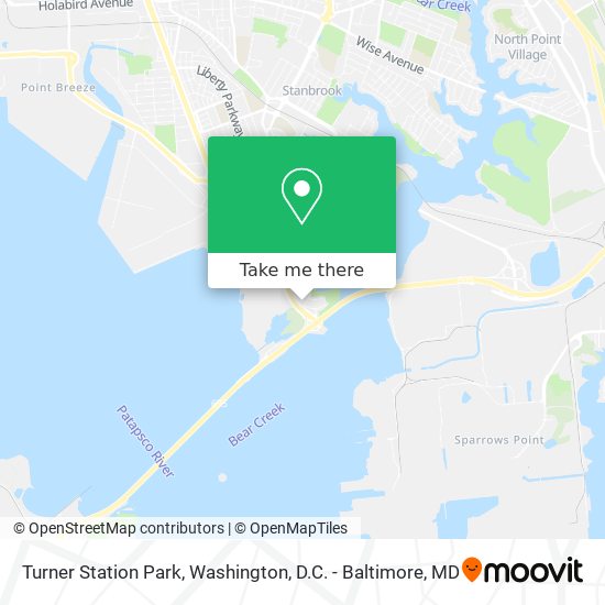 Mapa de Turner Station Park