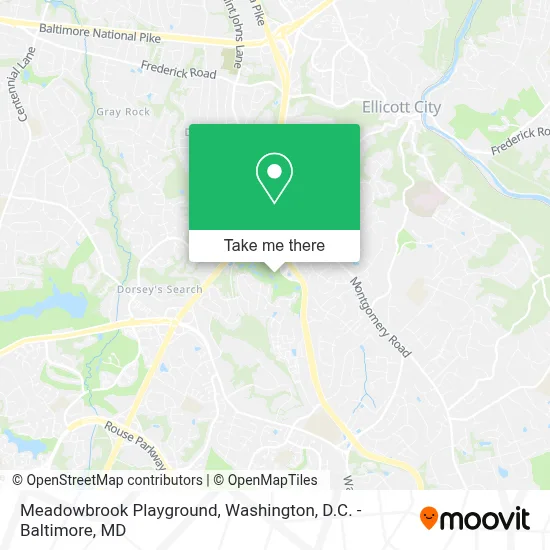 Meadowbrook Playground map
