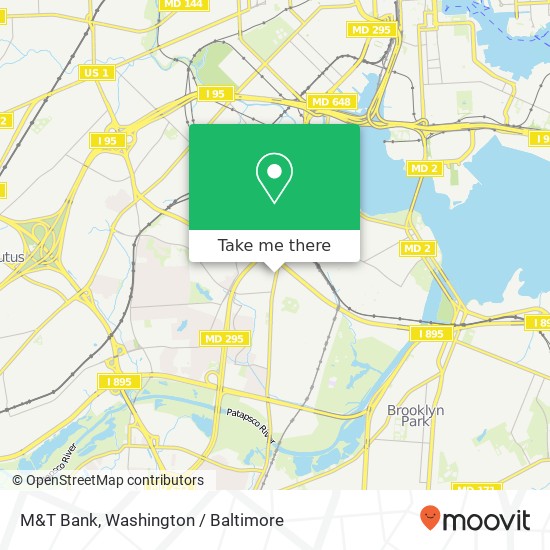 M&T Bank map