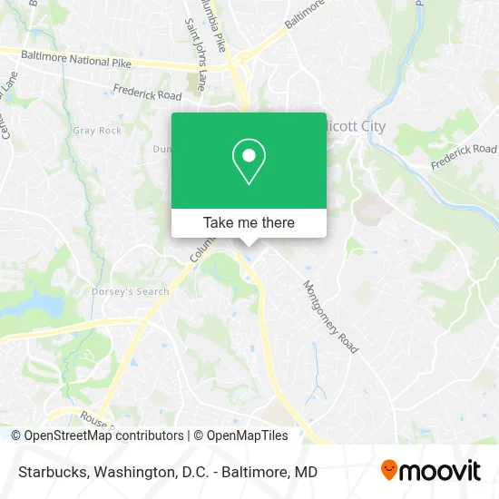 Starbucks map