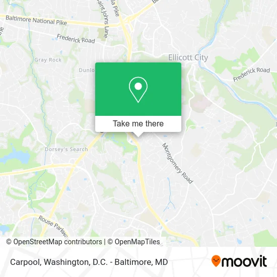 Carpool map