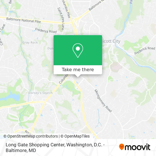 Long Gate Shopping Center map