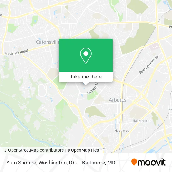 Yum Shoppe map