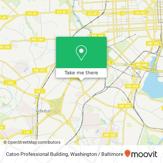 Mapa de Caton Professional Building