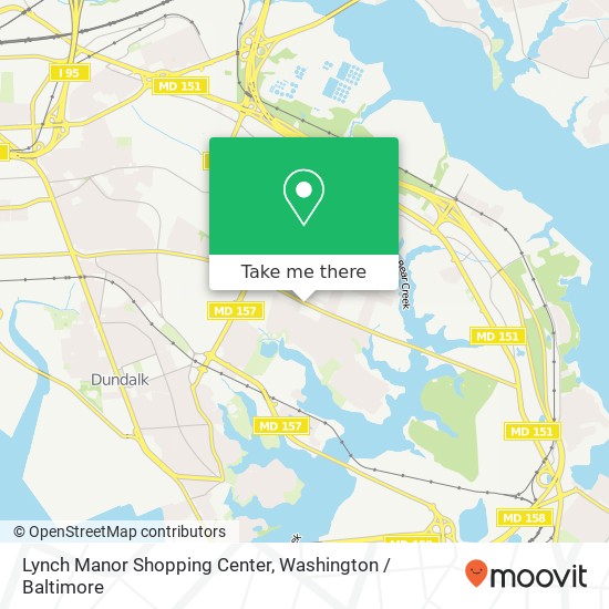 Mapa de Lynch Manor Shopping Center