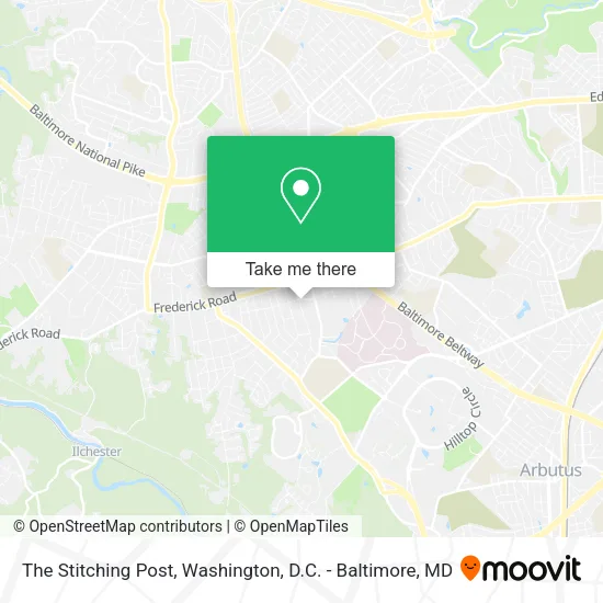 Mapa de The Stitching Post