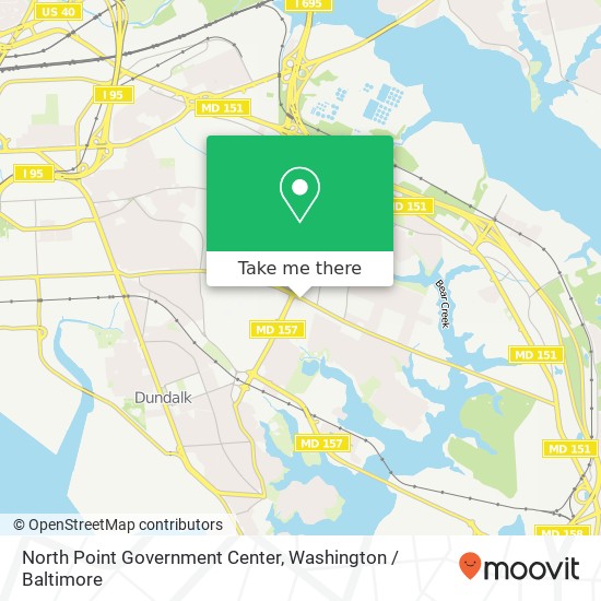 Mapa de North Point Government Center