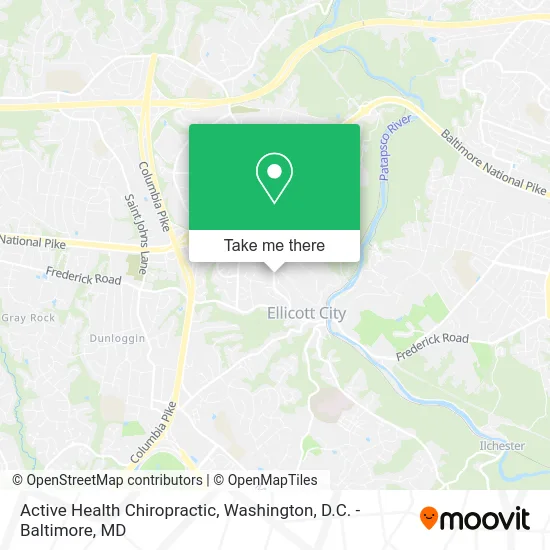 Active Health Chiropractic map