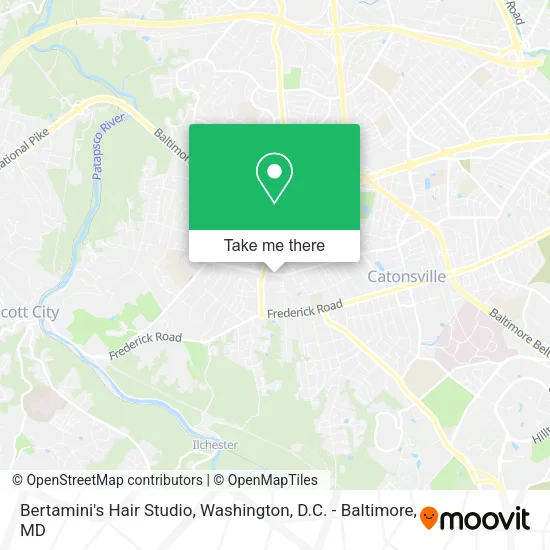 Mapa de Bertamini's Hair Studio