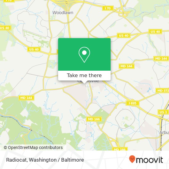 Radiocat map