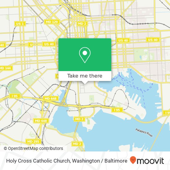 Mapa de Holy Cross Catholic Church