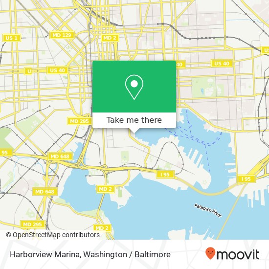 Harborview Marina map