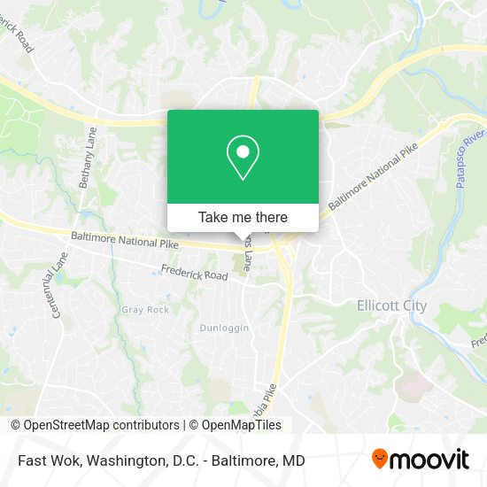 Fast Wok map