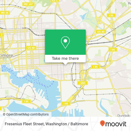 Mapa de Fresenius Fleet Street