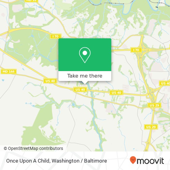 Once Upon A Child map