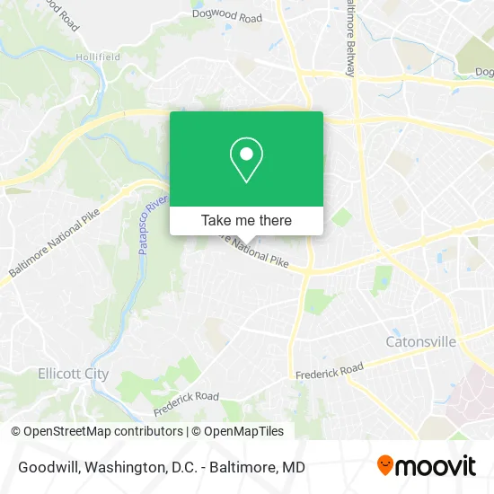 Goodwill map