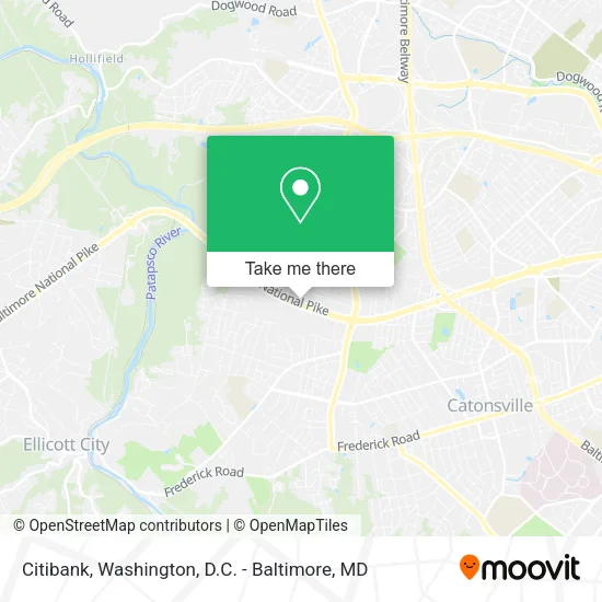 Citibank map