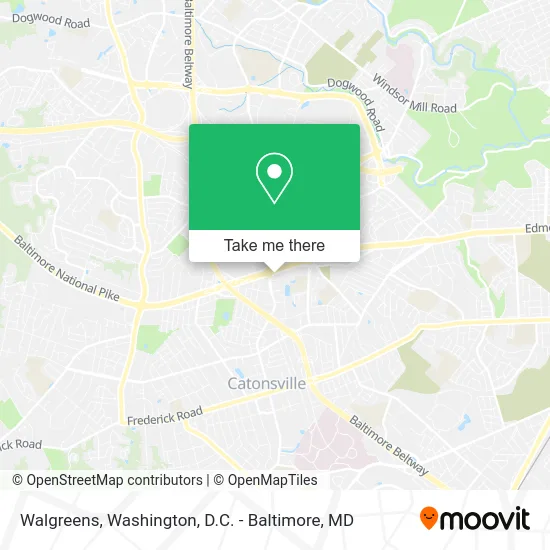 Walgreens map