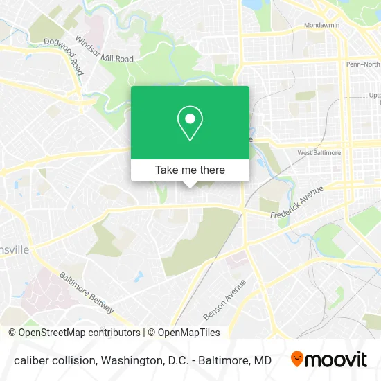 caliber  collision map