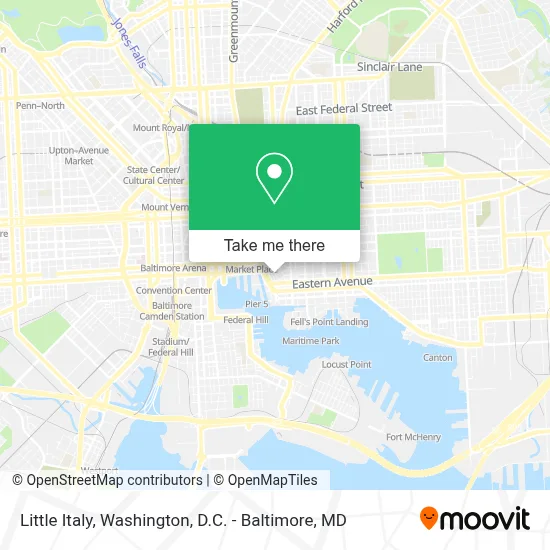 Little Italy map