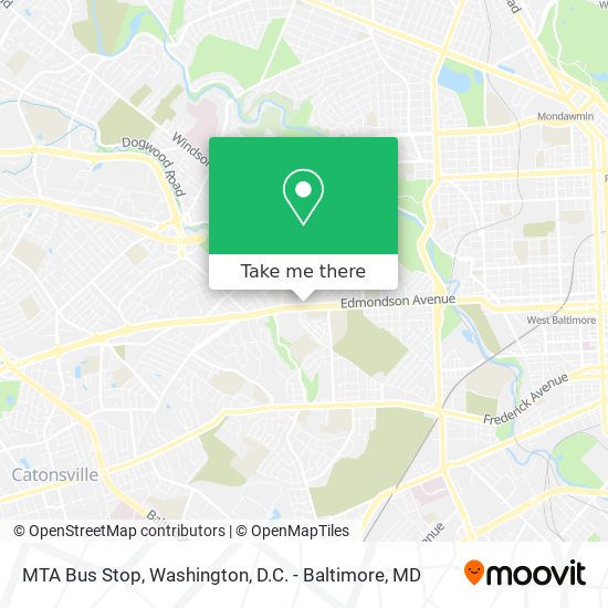 MTA Bus Stop map