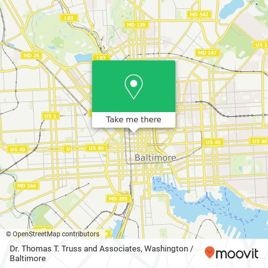 Dr. Thomas T. Truss and Associates map