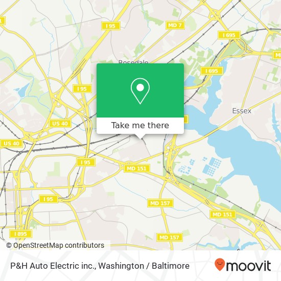 P&H Auto Electric inc. map