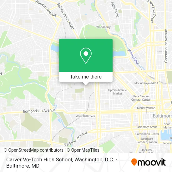 Mapa de Carver Vo-Tech High School