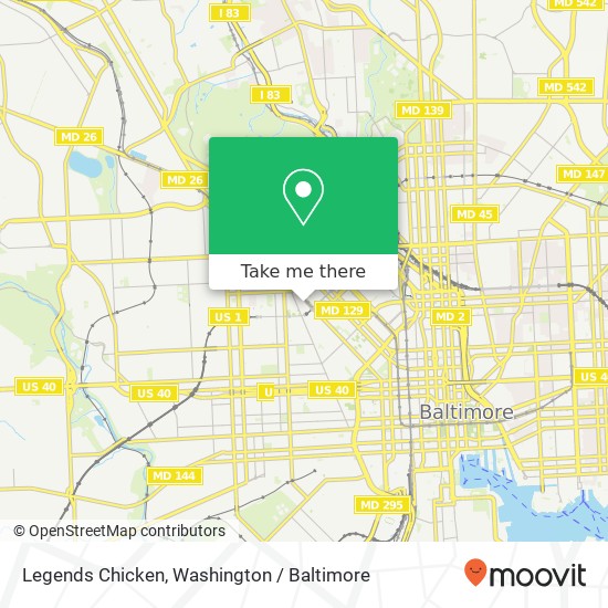 Legends Chicken map