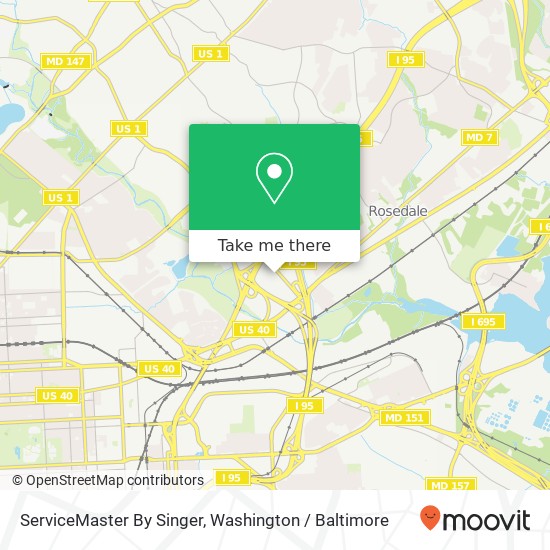 ServiceMaster By Singer map